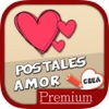 Tarjetas de amor - crea fotos y mensajes románticos - Premium