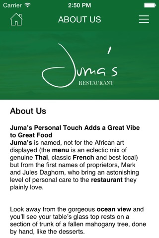 Juma's Restaurant screenshot 2