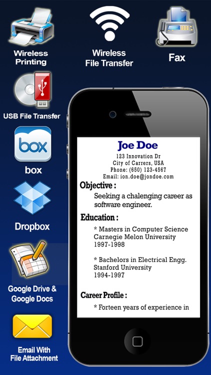 Handy Resume screenshot-3