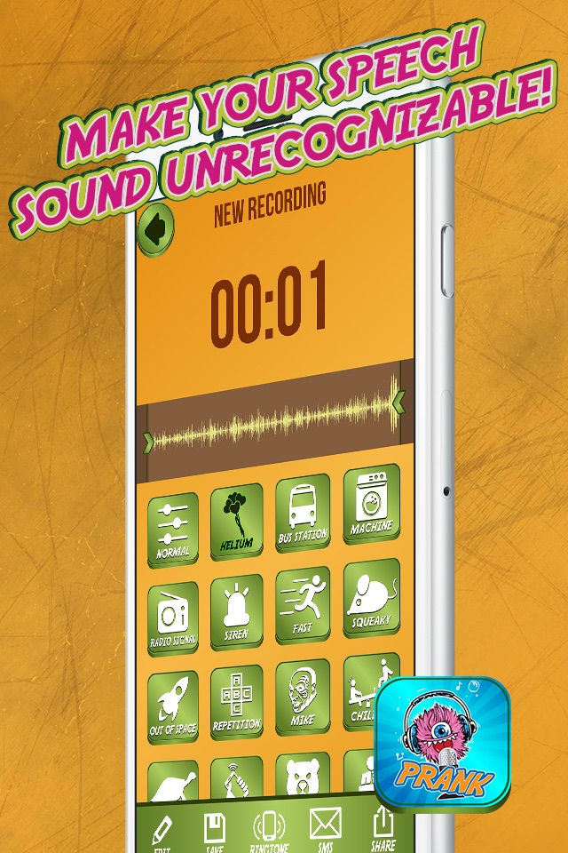 Voice Changer for Prank – Best Ringtone Maker and Sound Record.er with Funny Effect.s screenshot 4