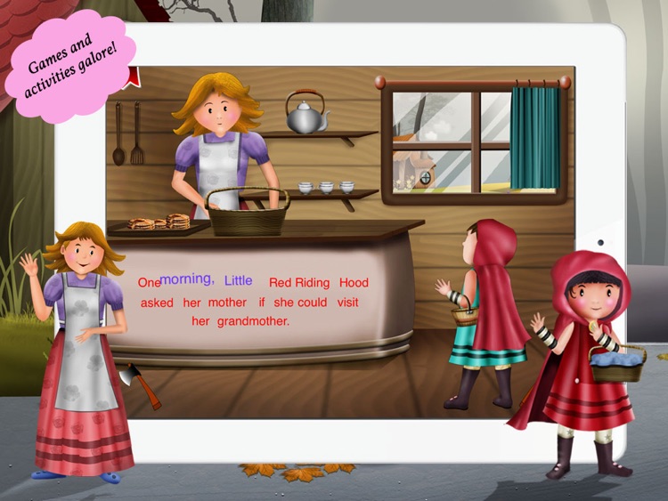 Red Riding Hood for Children by Story Time for Kids screenshot-3