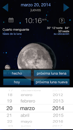 pronosticador del tiempo y el calendario de fases lunares en App Store pronosticador del tiempo y el calendario de fases lunares en App Store