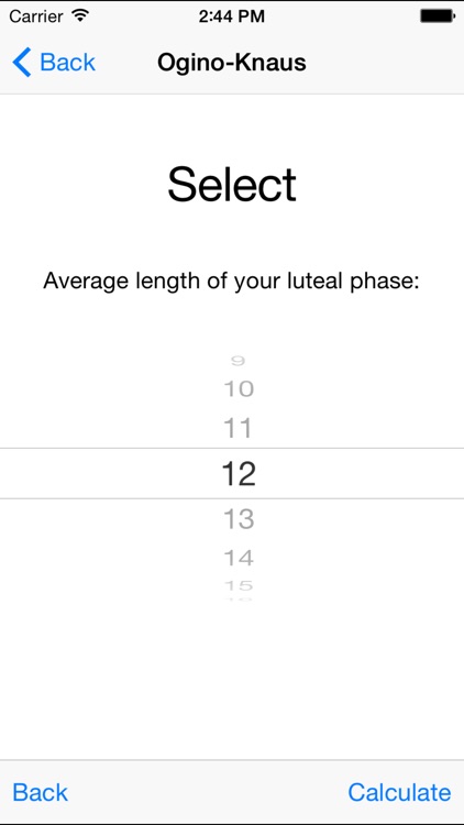 Can you calculate your fertile days? screenshot-3