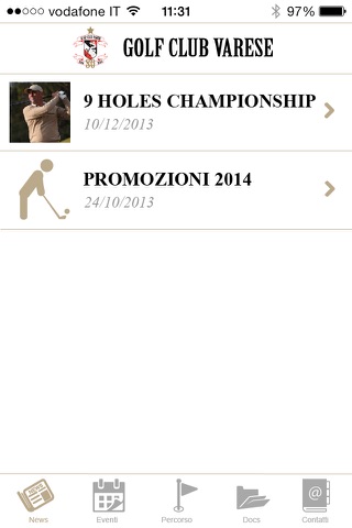 Golf Club Varese screenshot 2