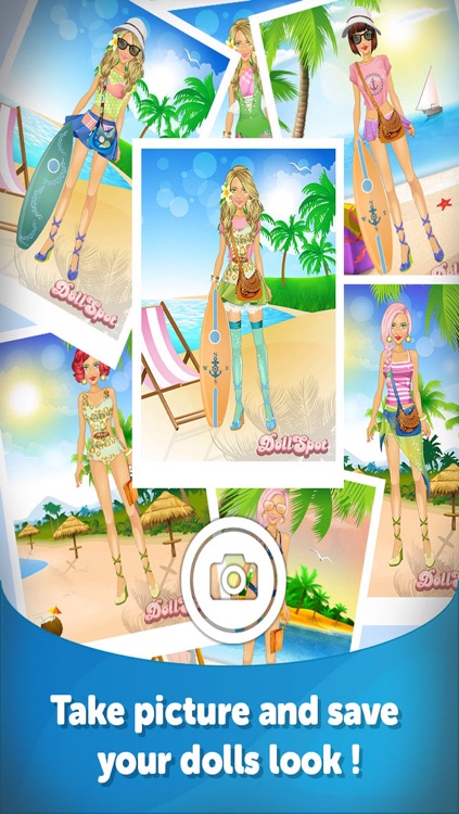 Beach Babe Dress Up- Fun Doll Makeover Game