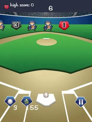 Baseball Flick Superstar, game for IOS