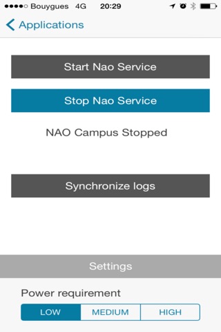 NAO Client screenshot 3