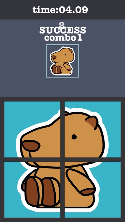 Rotate Capybara Puzzle