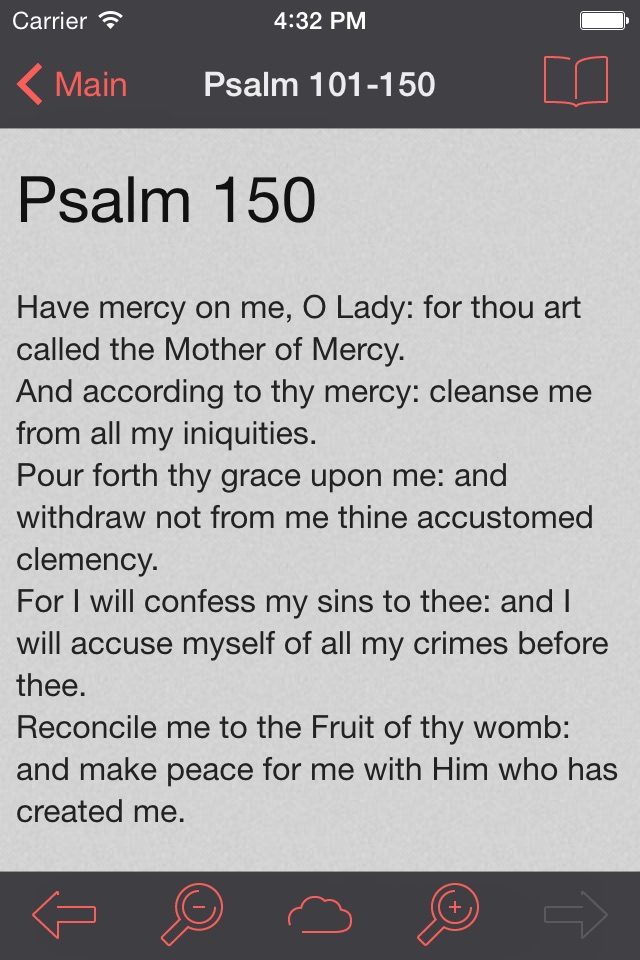 Catholic Psalter of the Blessed Virgin Mary Lite screenshot 3