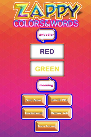 Zappy Colors&Words screenshot 2