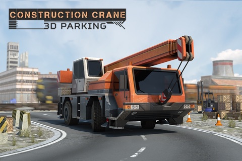 Construction Crane 3D Parking - Realistic Driving Simulator screenshot 3