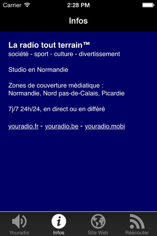 Youradio Normandie screenshot 2