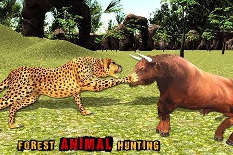 Wild African Cheetah Simulator 3D - Forest Animal Hunting in Real Wildlife Attack Simulation Game screenshot 3