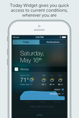 Atmos - Weather for your iPhone and Watch screenshot 2