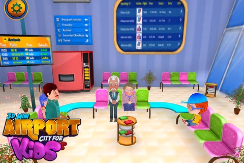 3d Mini Airport City For Kids screenshot 2