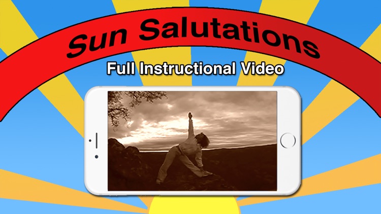 Sun Salutation Video Yoga App with Karen Barbarick
