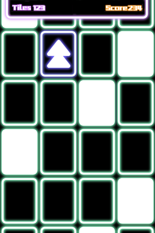 Rock Hero Run! Escape in glowing way and smash the tiles screenshot 2