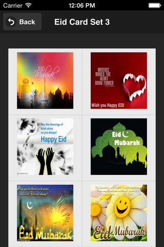 Eid Greetings for iOS screenshot 2