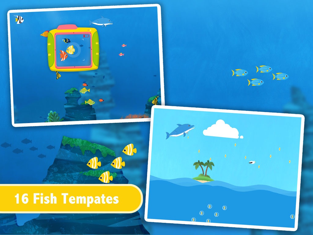 Labo Paper Fish - Make fish crafts with paper and play creative marine games screenshot 3