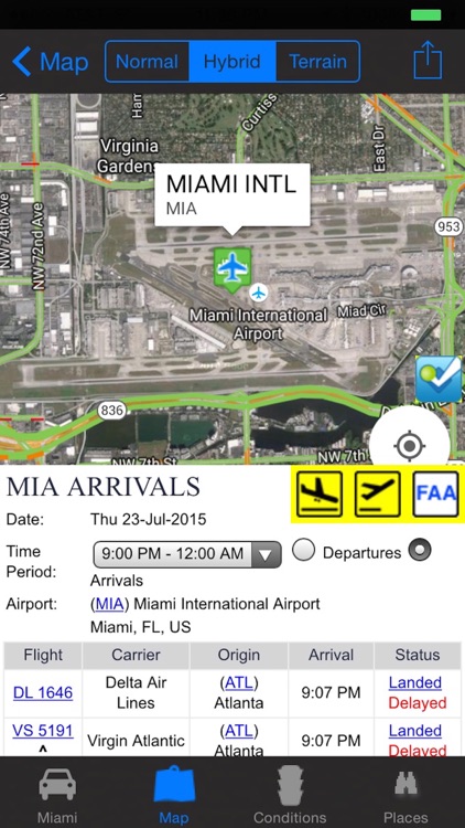 Miami Traffic Cameras Travel NOAA All-In-1 Pro