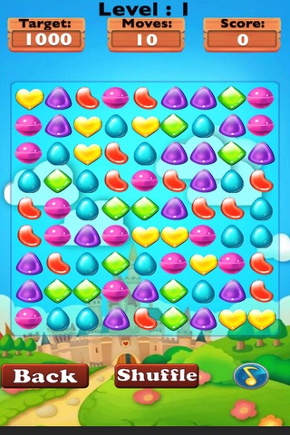 Jelly Candy Mania Blaze-The best free match 3 puzzle game for kids and girls screenshot 4