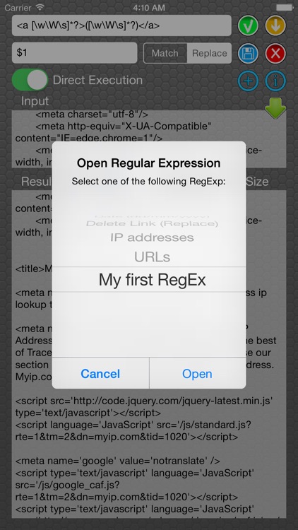 Regular Expression screenshot-4