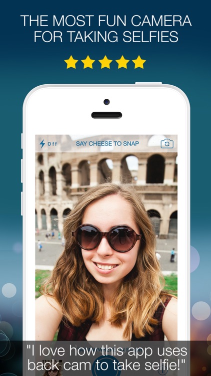 SnapFlash-Take free low light Selfies with front plus back flash cam for looksery