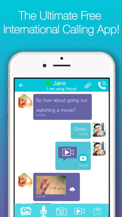 Voico - Global Phone Calls & Text Messaging