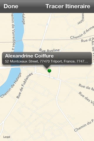 Alexandrine Coiffure screenshot 3