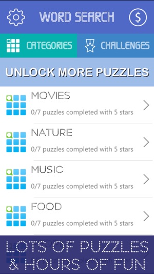 Word Search Puzzles - Classic Word Searches For Everyone(圖2)-速報App