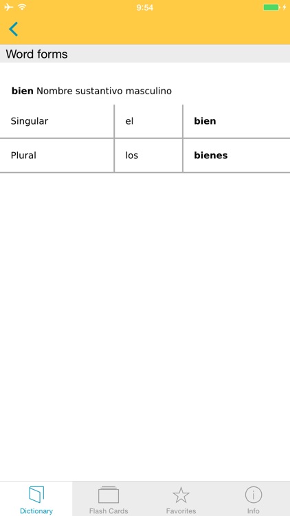 Spanish <-> German Talking Dictionary Basic screenshot-4
