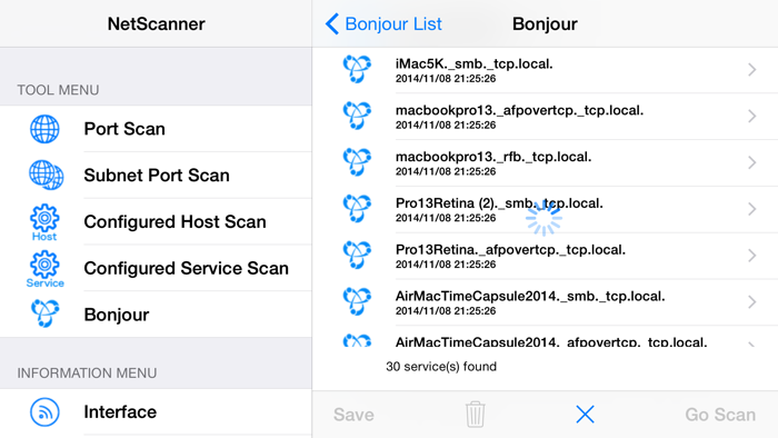 NetScanner for iOS