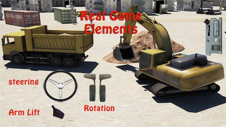 Excavator Simulator 3D - Drive Heavy Construction Crane A real parking simulation game screenshot-3