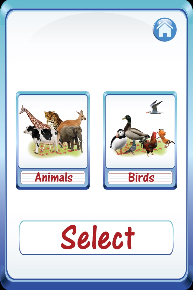 Baby Animals & Birds English ABC Alphabets Flash Cards for preschool kindergarten boys & girls apps screenshot 2
