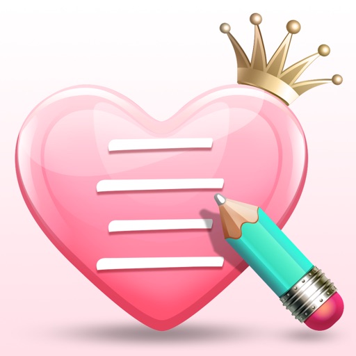 Cute Love Text on Pics - Pic Montage Edit & Caption your Photos with Fancy Photo Editor icon
