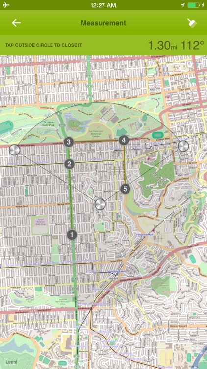 Offline Maps - custom area caching and real-time label tracking screenshot-4