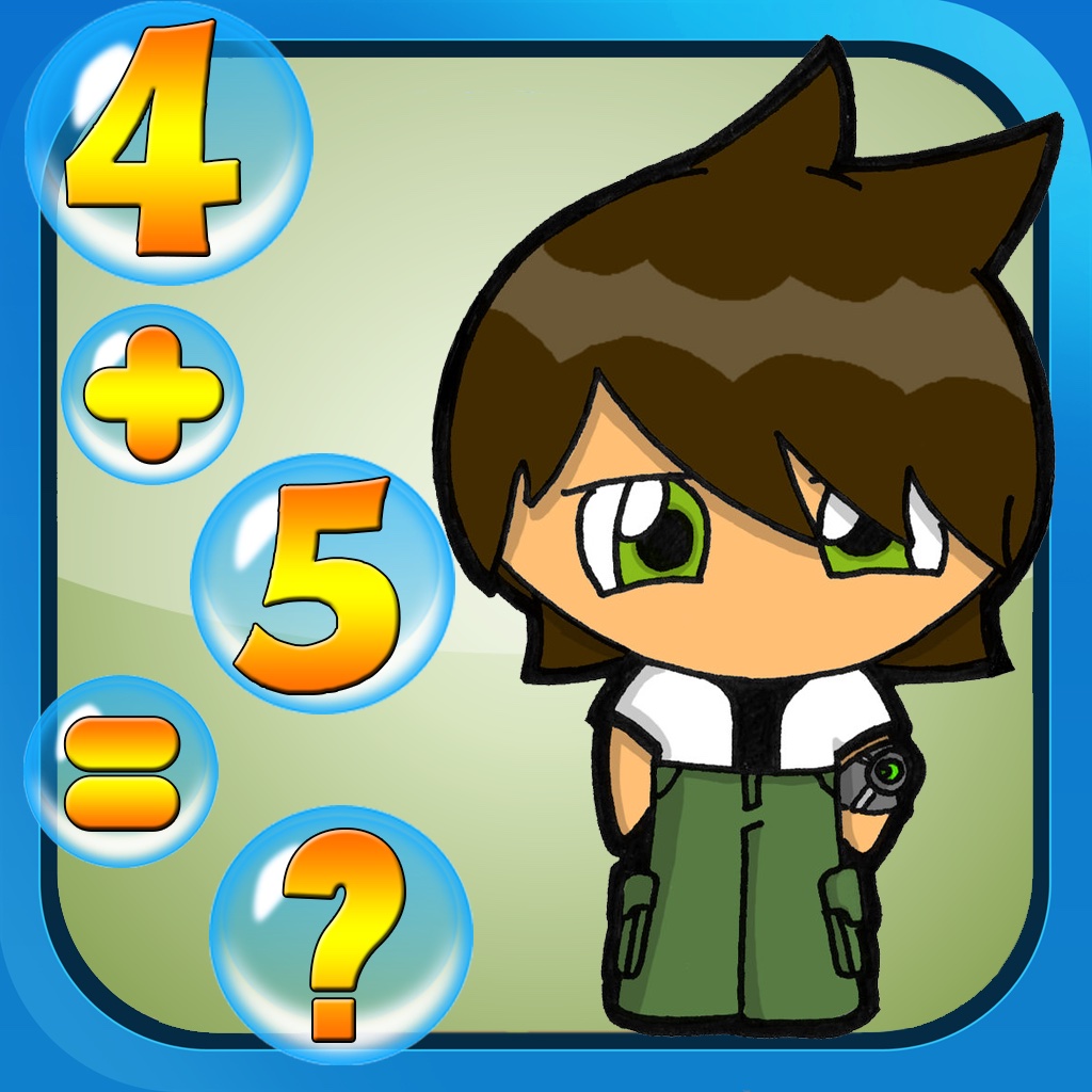 Funny Math Game For Ben10 Edition