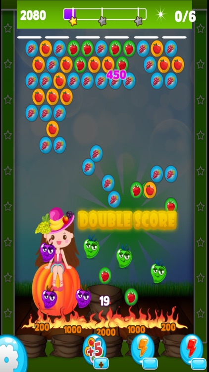 Fruit Sniper - Pop The Bubble Quest Shooter screenshot-3