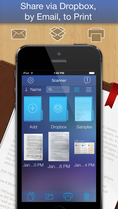 PDF Scanner - easily scan books and multipage documents to PDF Screenshot 4