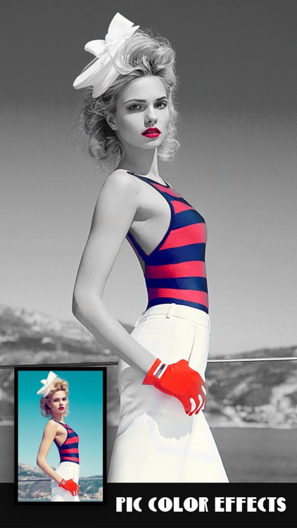 Pic Color Effects Pro - Photo Splash Modifier: Black & White, Selective Grayscale plus Recolor FX