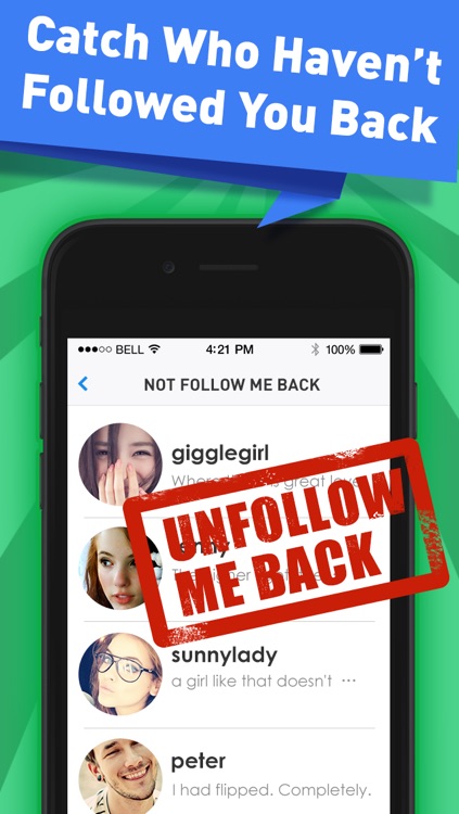 Followers Powers for Instagram - free follow and unfollow tracker app screenshot-3