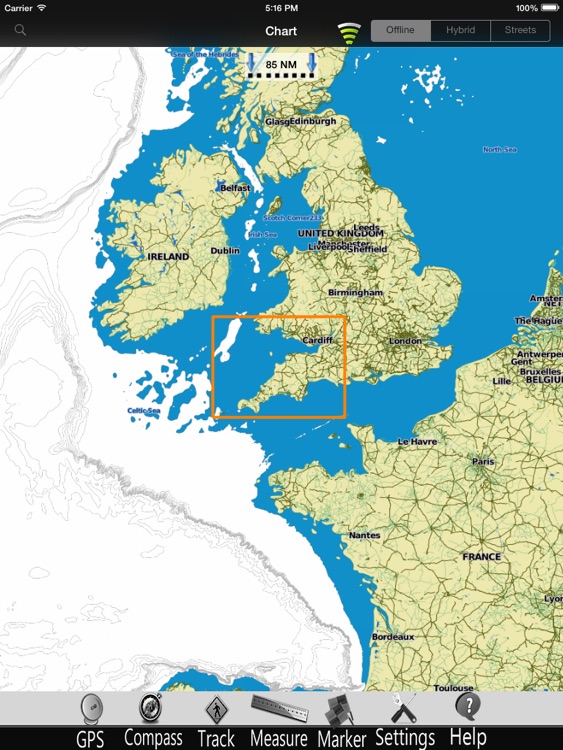 England SW Nautical Charts Pro screenshot-3