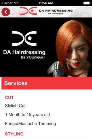 D.A Hairdressing screenshot 4