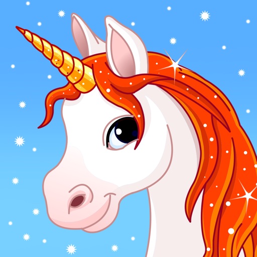 Cute Ponies & Unicorns Puzzles – logic game for toddlers, preschool kids and little girls iOS App