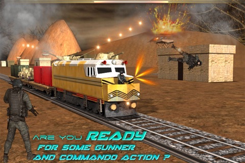 Gunship Train Army: Battle of Survival screenshot 2