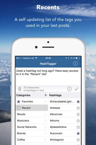 HashTagger - enhance your text for Instagram, Twitter, Facebook and other social networks screenshot 3