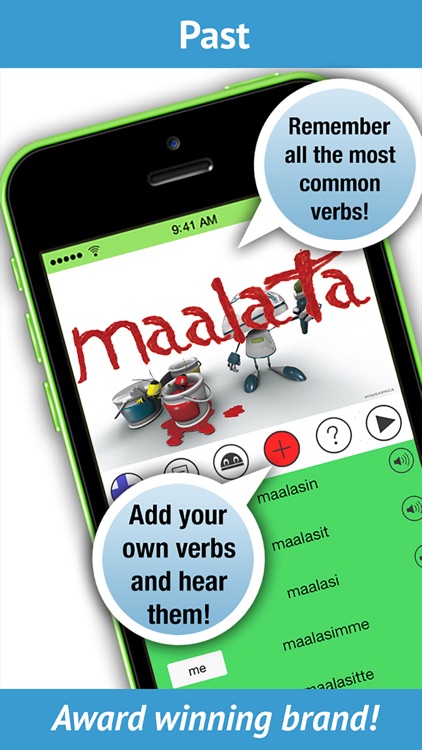 LearnBots Finnish - Verbs + Pronunciation by a Native Speaker!
