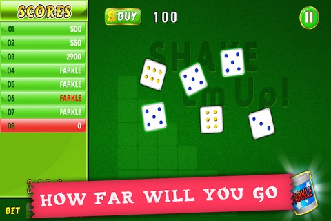 Farkle Blitz PRO - Vintage Dice Game 10000 screenshot 4