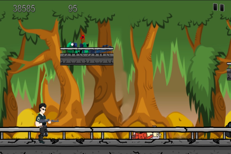 Elite army man - Runner game tech screenshot 3