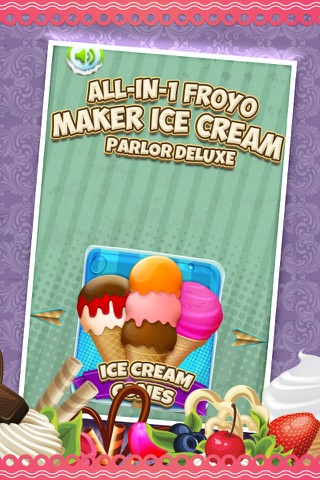 A All-in-1 Froyo Maker Ice Cream Parlor - Deluxe Yogurt Dessert Creator screenshot 4